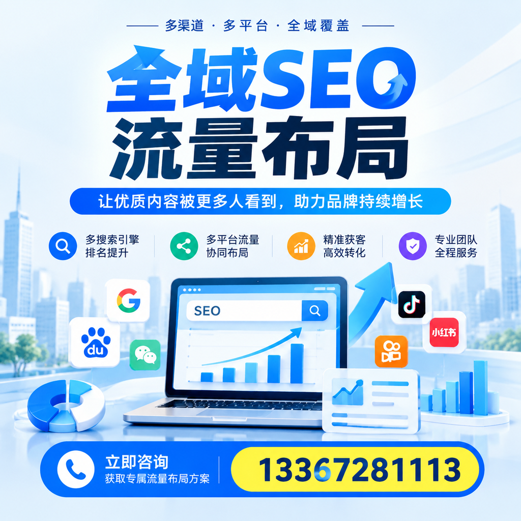 全域SEO流量布局工具推荐：滨州企业的选择清单